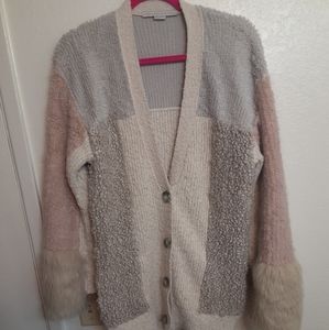 Stella McCartney fur free fur cardigan
